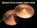 Sabian Vault 17\" Fierce Crashes (1090 & 1095g)