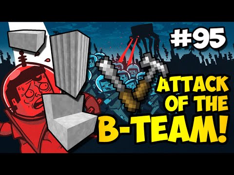 Minecraft: BANK UPGRADES W/ PUNGENCE - Attack of the B-Team Ep. 95 (HD)