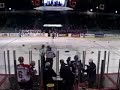 Moncton wildcats goalie fight