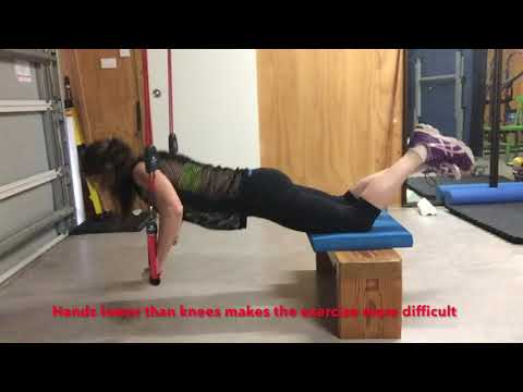 How to… Push Up Knees on Platform Red Cord