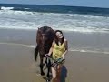Riding Bareback on the Beach :D