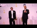 Kevin Costner & Tom Berenger Backstage Emmy ...