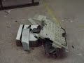 The Juggernaut Battlebot versus a Printer