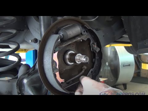 Rear Brake Shoe and Wheel Cylinder Replacement 1999-2005 Ford Focus
