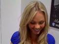 Tele-buddy Terry Morrow chats with Laura Vandervoot
