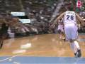 Dwyane Wade Catches the Sweet Alley-oop on the Break