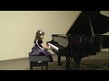 Elaina Cohen: First Piano Recital