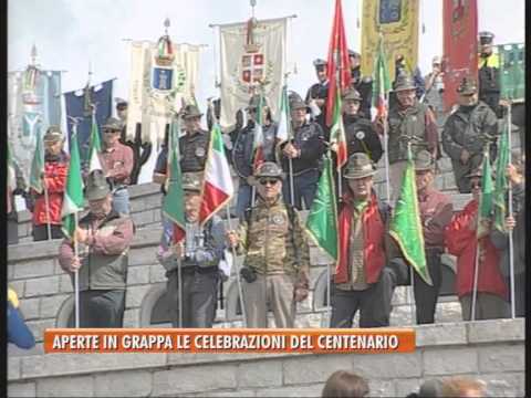 04/08/2014-Aperte in Grappa le celebrazioni del centenario