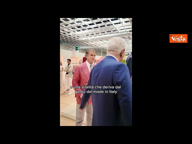 Giani al Pitti Uomo di Firenze: "La moda è nell'identità della Toscana"