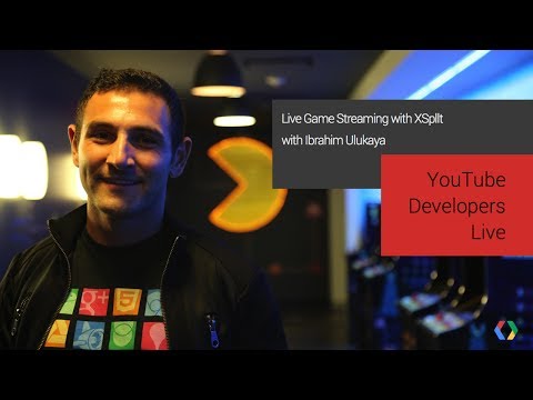 (Live - Ibrahim Ulukaya hosts Split Media Labs and discusses how XSplit Broadcaster integrates the YouTube Live Streaming API to create an easy and powerful game str...