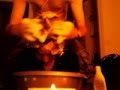 Le shampoing de Zoé à la bougie