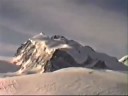 DUFOURSPITZE ( 4634m ) Hubschrauber-Anflug und Schidepot DUFOURSPITZE ( 4634m ) Hubschrauber-Anflug und Schidepot