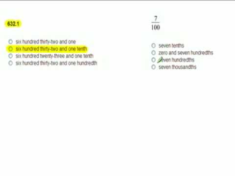 how to read decimals