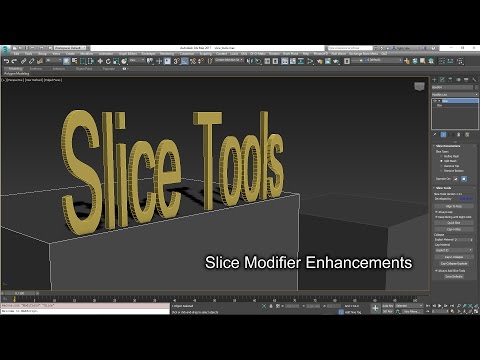 Slice Modifier Tools