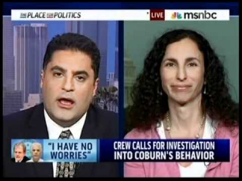 Melanie Sloan discusses Senator Coburn’s role in the John Ensign scandal