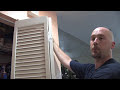 How to Install a Bi-Fold Door : Installing a Bi-Fold Door without Adjustments