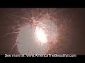 Asheville, North Carolina Fireworks Presentation, July 4, 08