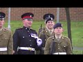 Adam's Passing Off Parade at Pirbright, 2nd December 2011