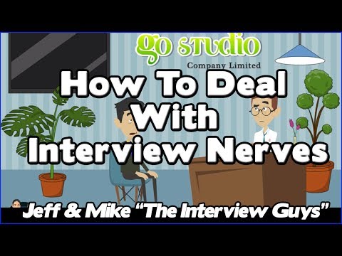 how to control nerves before an interview