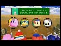 Kirby's Return to Dreamland - 4 Player Co-op Walkthrough (Scope Shot)