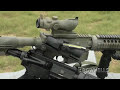 Brownells - Trijicon A.C.O.G Demo of Different Reticles