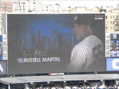 New York Yankees Starting Lineup 5-12-12