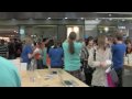 Opening of Apple Store at Union Square Aberdeen
