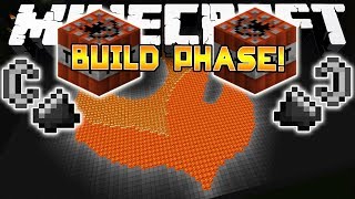 Minecraft Minigame Battle Dome! - THE FIRE DOME! - (Build Phase) - Part 1/2