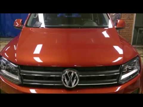 Volkswagen Amarok 2015 покрытый керамикой Hikari Diamond в студии Auto Charm Exclusive.