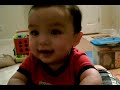 Andrew expressing himself - 11 months old