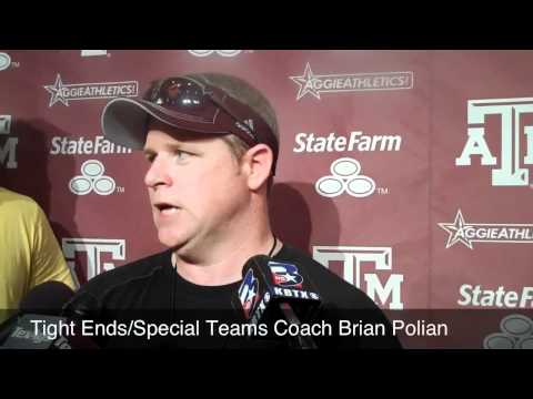 A&M Special Teams Coach Brian Polian