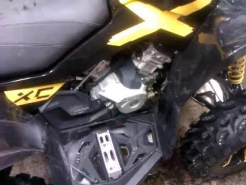 how to change a belt on a can-am outlander 800