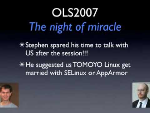 Realities of Mainlining - Case of the TOMOYO Linux project