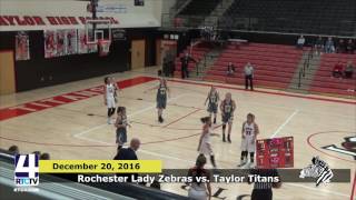 RHS Girls Basketball vs. Taylor Lady Titans
