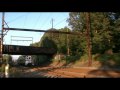 CSX Q439-15, NS 14G, CSX Q191-15 and SEPTA  at Woodbourne, Pennsylvania on Semptember 15, 2009