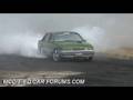 Green VL Turbo Burnout Southcoast Nationals Moruya 2008