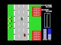 Playing the first stage of Road Fighter on MSX.