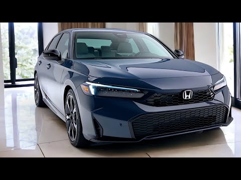 NEW 2025 Honda Civic Hybrid Wild Sport Compact Luxury Sedan | Interior And Exterior