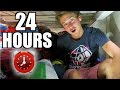 24 HOUR TOILET PAPER FORT!