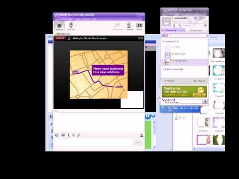 how to video call on yahoo messenger
