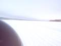 Snowmobile on lake Norvajärvi