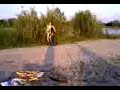fahrrad ins wasser