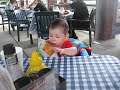 Baby attacks potato chips! Hilarious!! http://bit.ly/c6euex