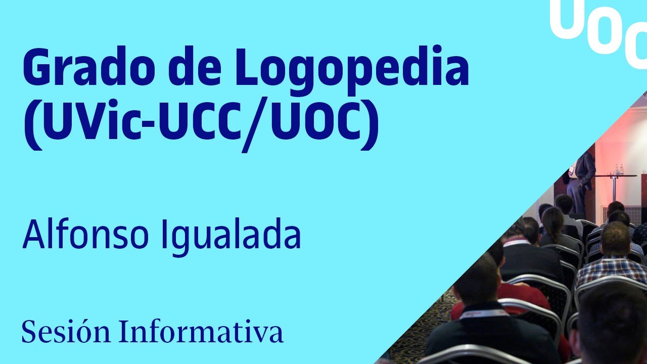 Presentación del grado de Logopedia video link