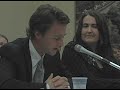 Ed Norton calls on Congress to fight global warming Ed Norton calls on Congress to fight global warming