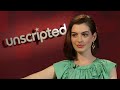 subscribe to moviefone today: http://bit.ly/15j8xwv watch more unscripted here: http://bit.ly/yaburb kate hudson and anne hathaway interview each other and a...