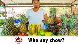 'Who say chow?'