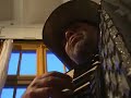 after a nice evening with a lot of booze ron took up my accordeola and played for us, and in the hungarian section (never done together before)he improvises together with rodolfo ravissant.in my drunkeness i was so lucky and (still)conscious to be filmed! 
on the end ron sings 