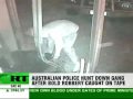 Click here to watch this video Caught on tape: Robbers in brazen auto-ram-raid snatch ATM in Australia