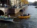 De wetterspetter en de brug bij de Keizersgracht